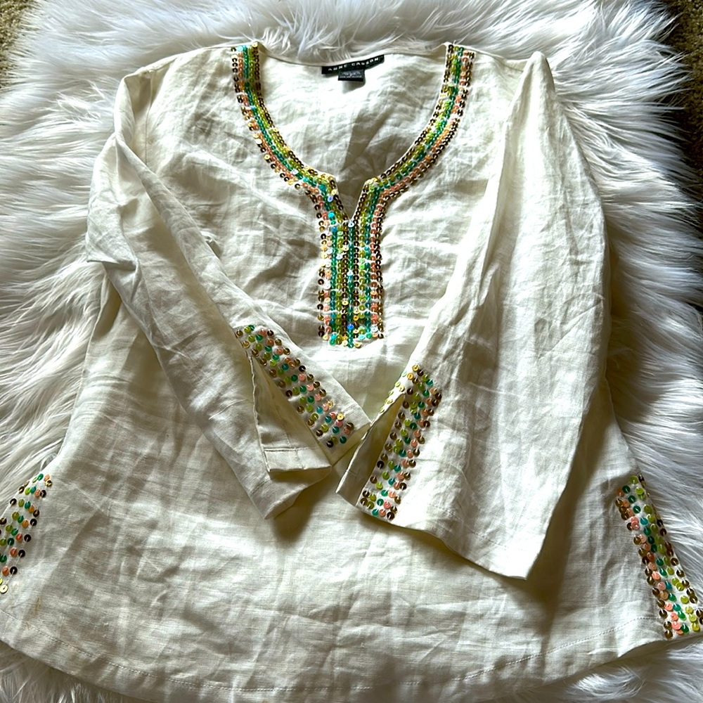 EUC Ann Carson top